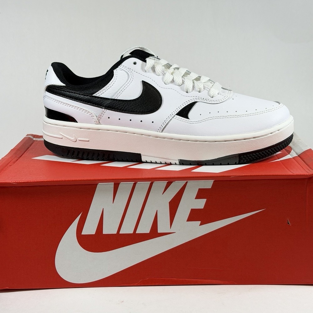 Nike Size Womens-8.5 Mens-7 Gamma Force Shoes Summit White/Black